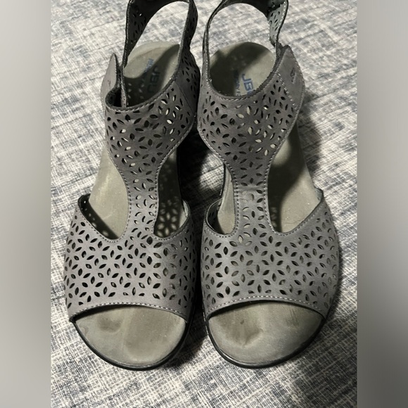 JBU Shoes - JBU gray sandals.
